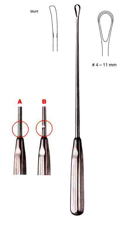 KÜRTAJ KÜRETİ 11MM 31